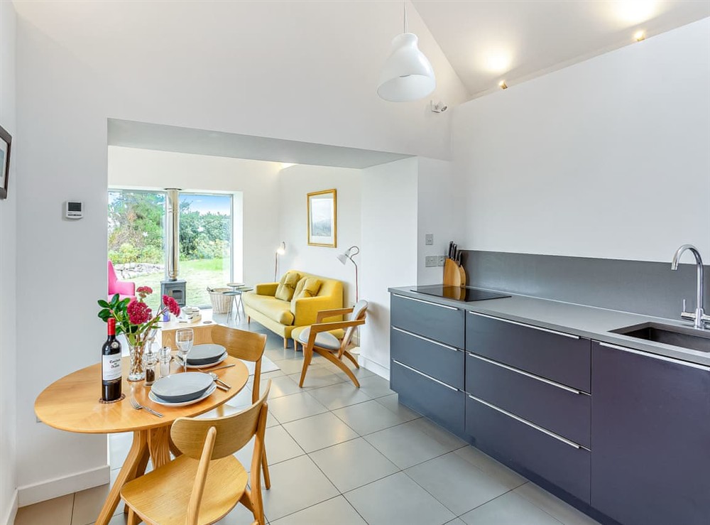 Kitchen/diner at Taigh Glas in Gairloch, Ross-Shire