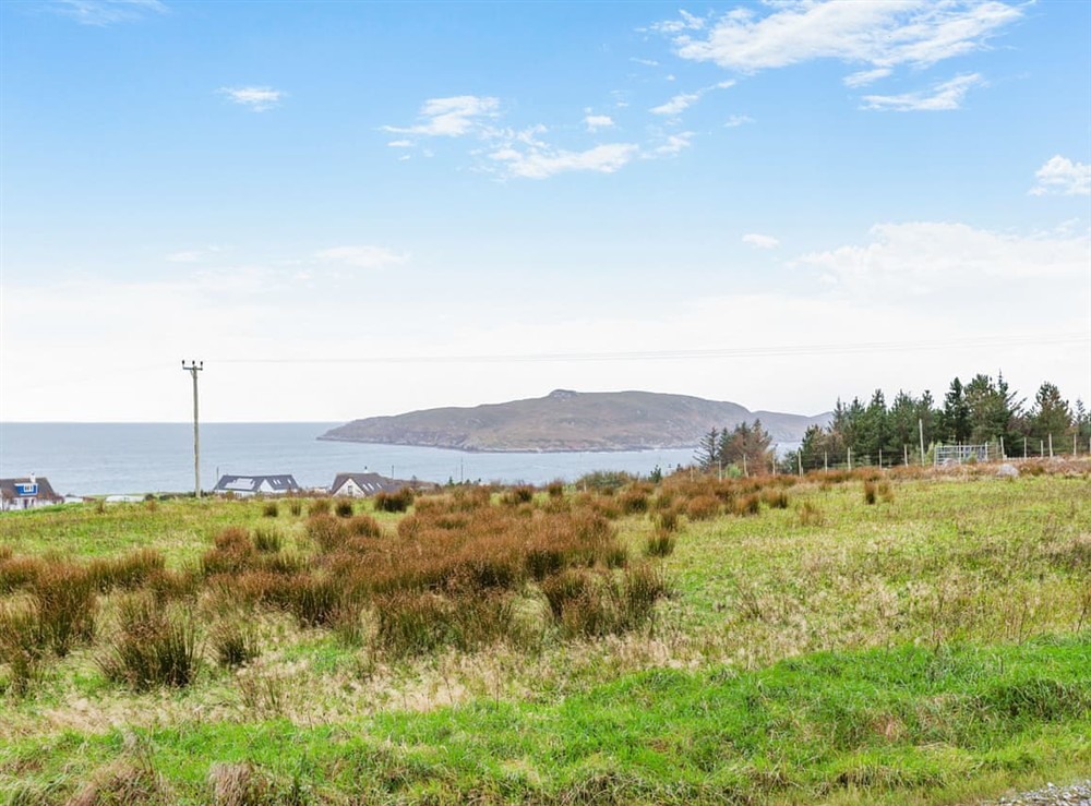 View at Taigh Glas in Gairloch, Ross-Shire