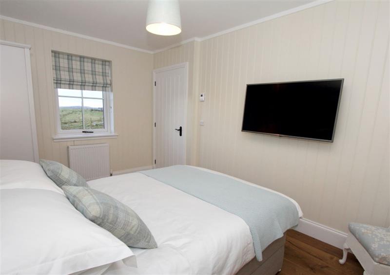 One of the 2 bedrooms at Taigh Gorm, Baleshare near Balivanich