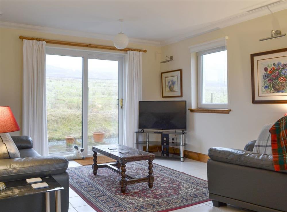 Welcoming living area at Taigh Iasg in Glenuachdarach, Isle Of Skye