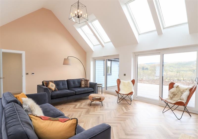 Enjoy the living room at Taigh Moy, Gairlochy
