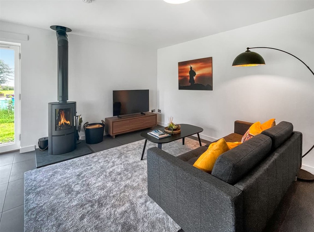 Living area at Taigh Mullach Dearg in Portree, Isle Of Skye