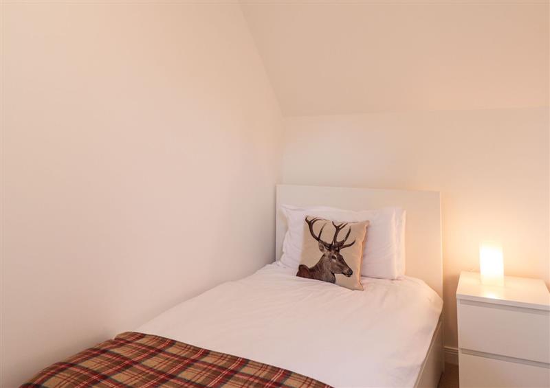 One of the 2 bedrooms at Taigh Tearlach, Kyleakin