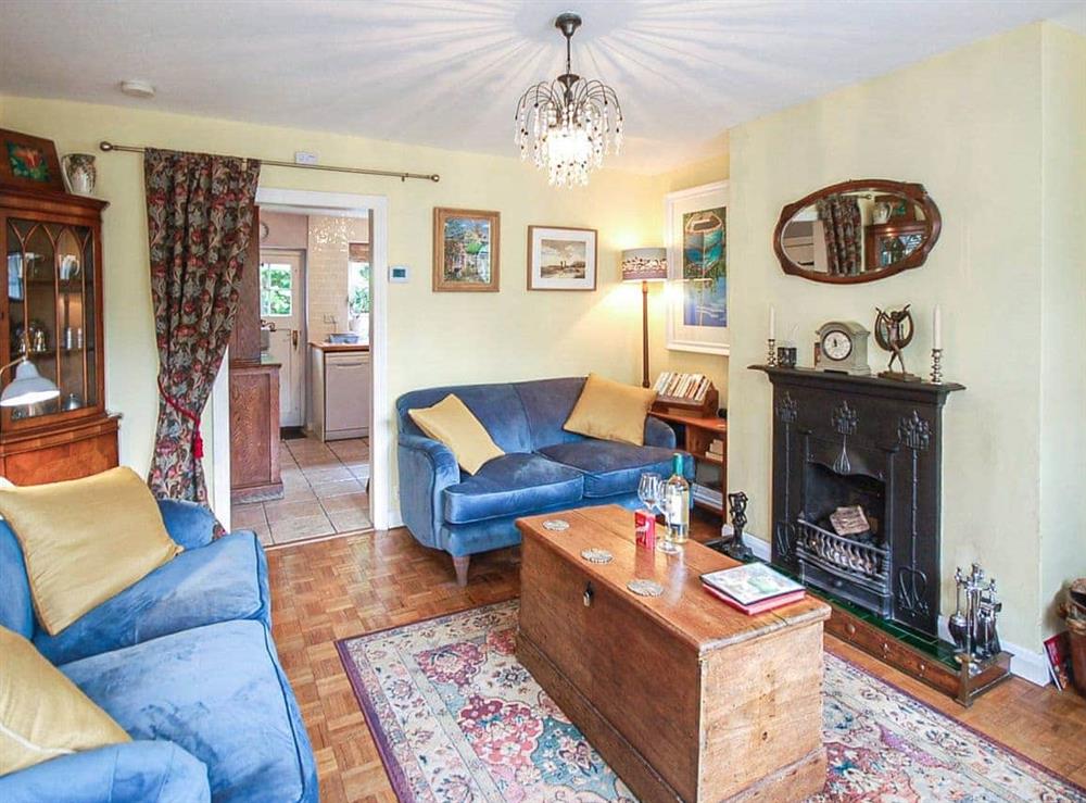 Enjoy the living room at Tail End Cottage in Rye, East Sussex