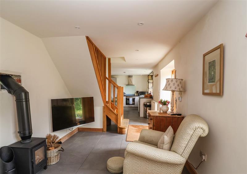 Relax in the living area at Taitlands Barn, Stainforth near Settle