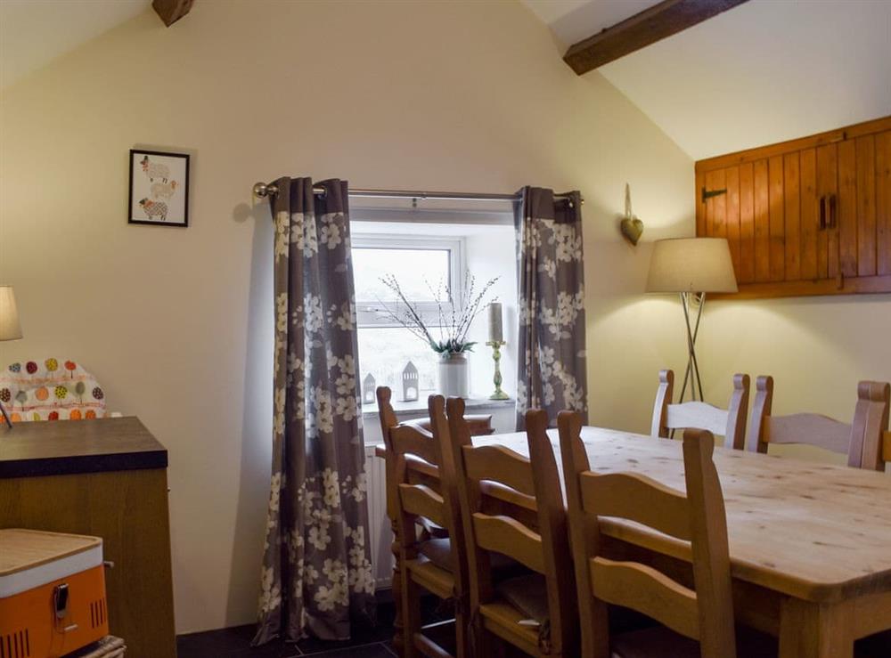 Dining room at Tal Y Waun in Capel Curig, Gwynedd