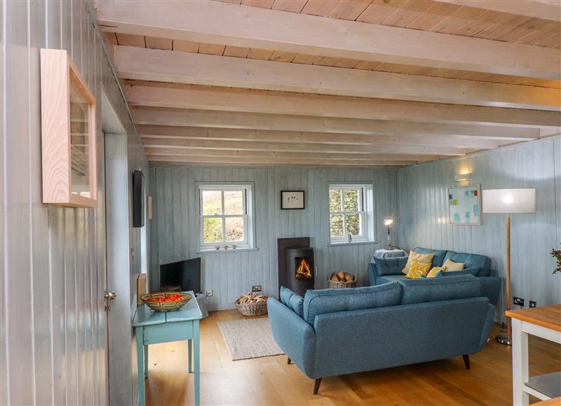 Relax in the living area at Talarfor, Aberdaron