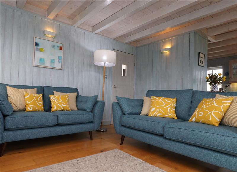 The living room at Talarfor, Aberdaron