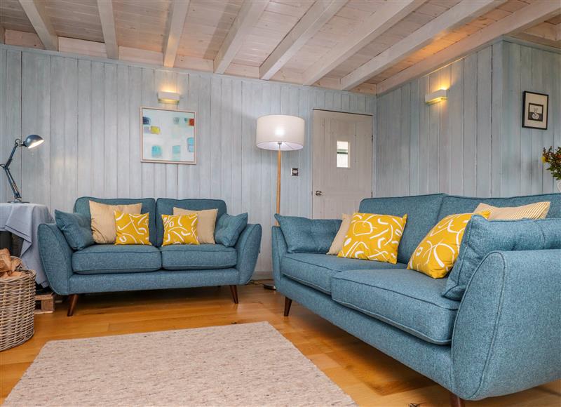 This is the living room at Talarfor, Aberdaron