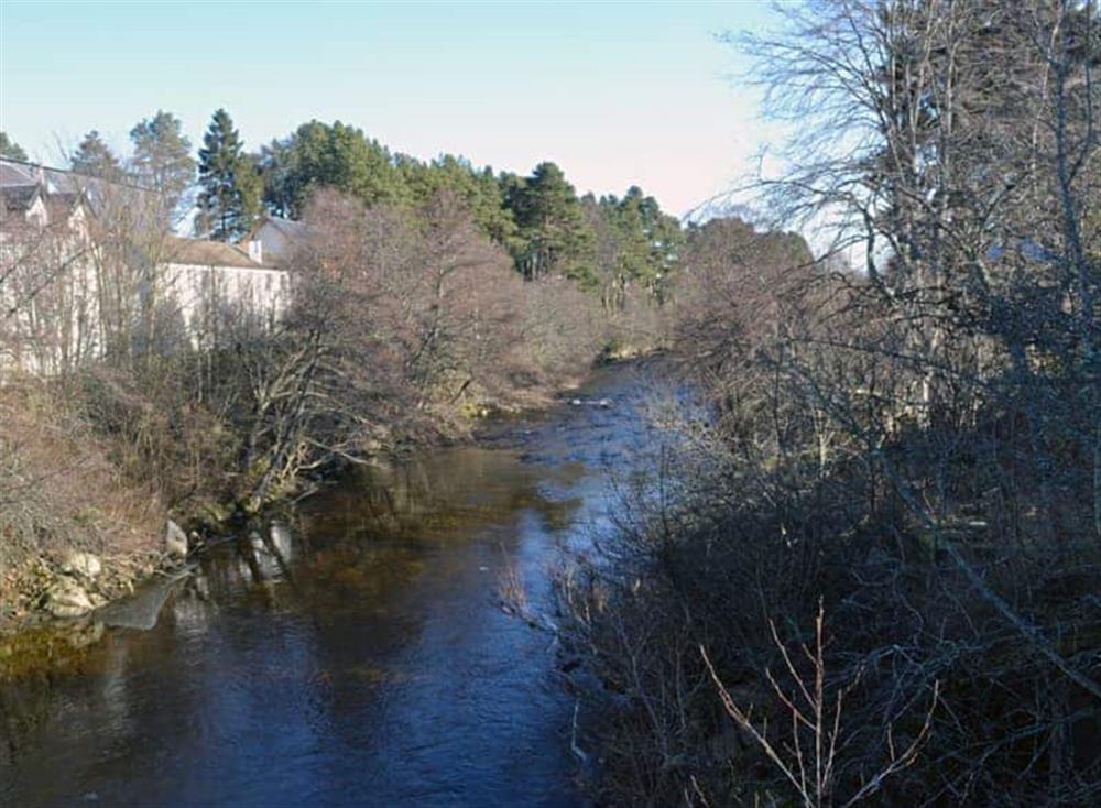Dulnain River at Tall Pines in Carrbridge, Great Britain