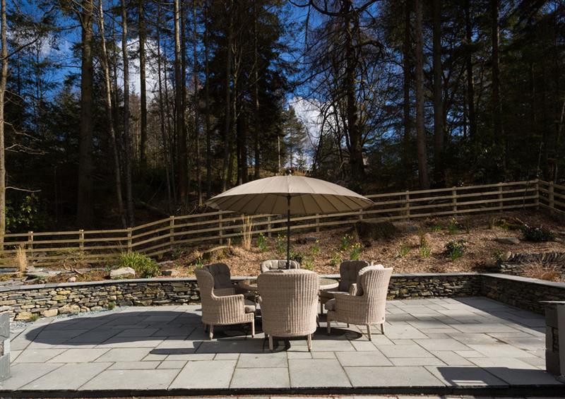 Enjoy the garden at Tall Trees, Bowness