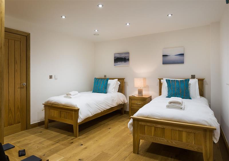 One of the bedrooms at Tall Trees, Bowness