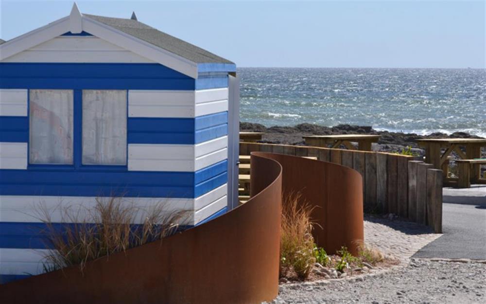 The beach hut at Talland Bay beach at Talland  24 in Talland Bay