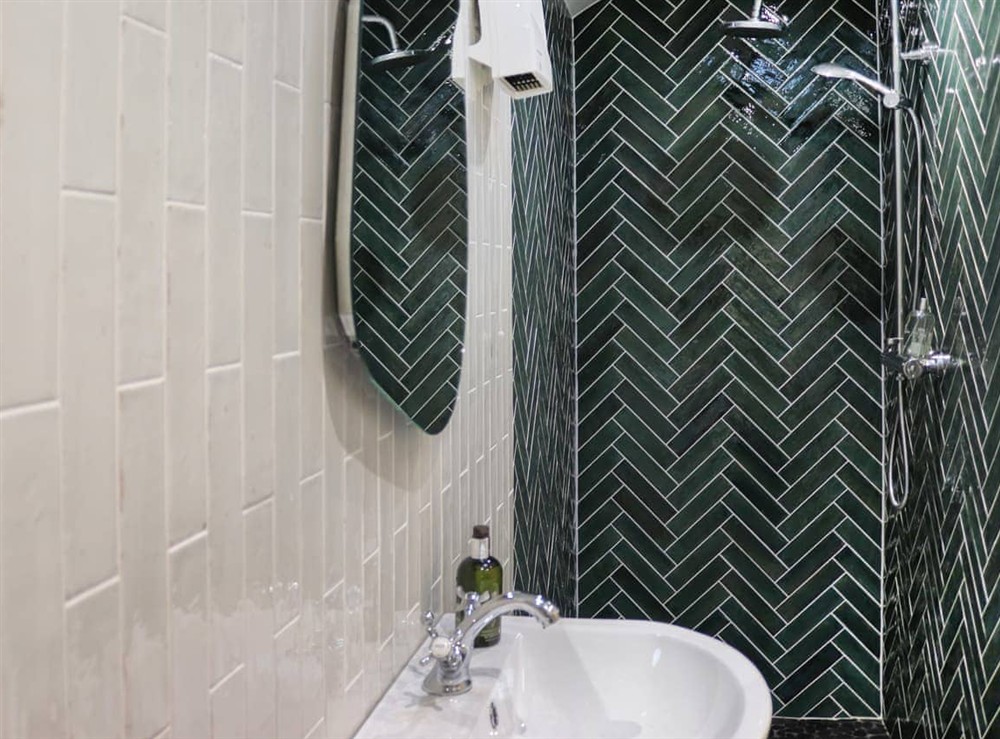 Bathroom at Talybont in Penmachno, near Betws-Y-Coed, Gwynedd
