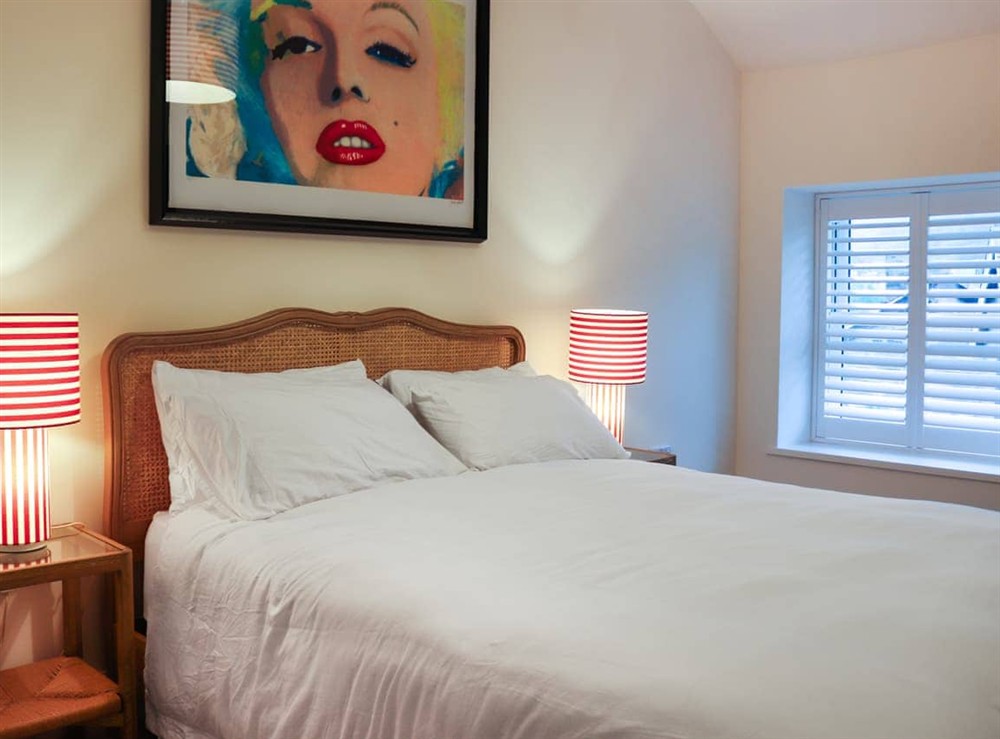 Double bedroom at Talybont in Penmachno, near Betws-Y-Coed, Gwynedd