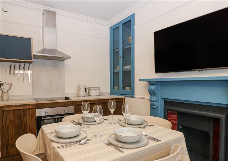 The kitchen at Tamar (Flat 1, Basement) 2 Sussex Place, Plymouth
