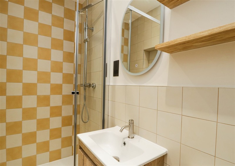 This is the bathroom at Tamar (Flat 1, Basement) 2 Sussex Place, Plymouth