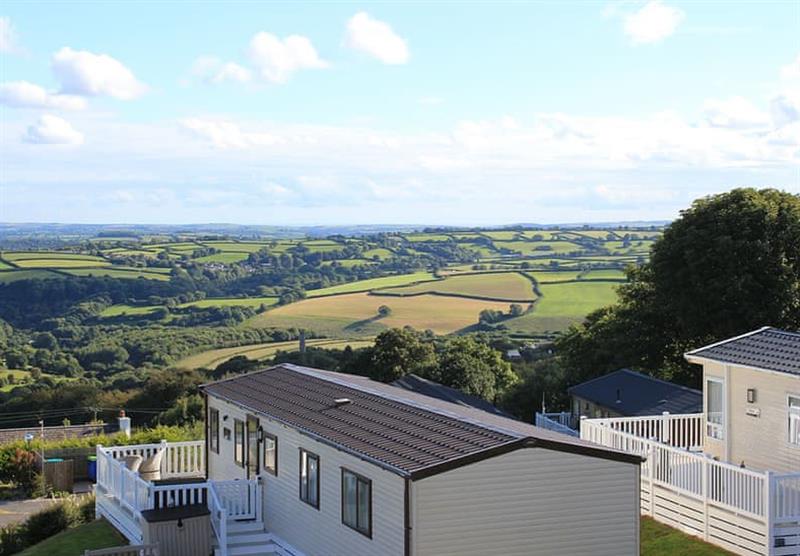 Setting at Tamar View Holiday Park in St Ann’s Chapel, Callington