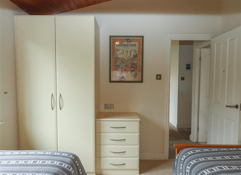 One of the 2 bedrooms at Tamar View Lodge, Millbrook
