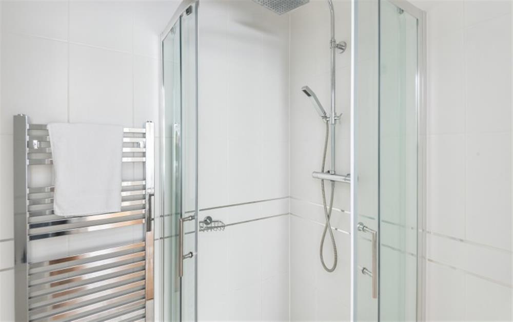 En suite shower room  at Tamarisk in Bigbury-On-Sea