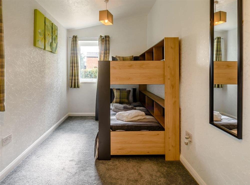 Bunk bedroom at Tamarisk in Cliffe, near Selby, North Yorkshire