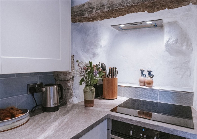 Kitchen at Tamarisk Cottage, St Agnes
