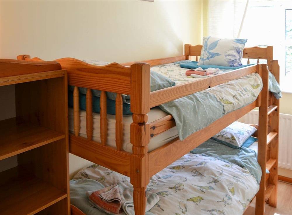 Children’s bunk bedded room at Tamarisk in Walcott, Norfolk