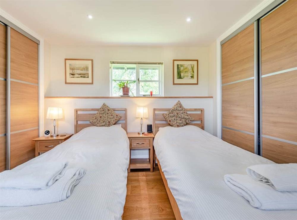 Twin bedroom at Tan y Castell Cottage in Llanmill, near Narberth, Dyfed