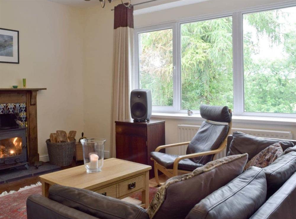 Comfy sitting room at Tan Y Castell in Llanmill, near Narberth, Dyfed