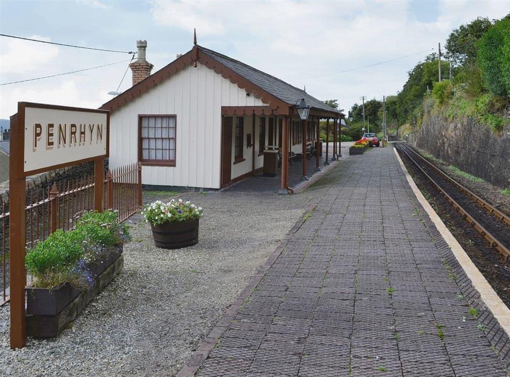 Penrhyn station at Tan Y Fownog in Penrhyndeudraeth, Gwynedd