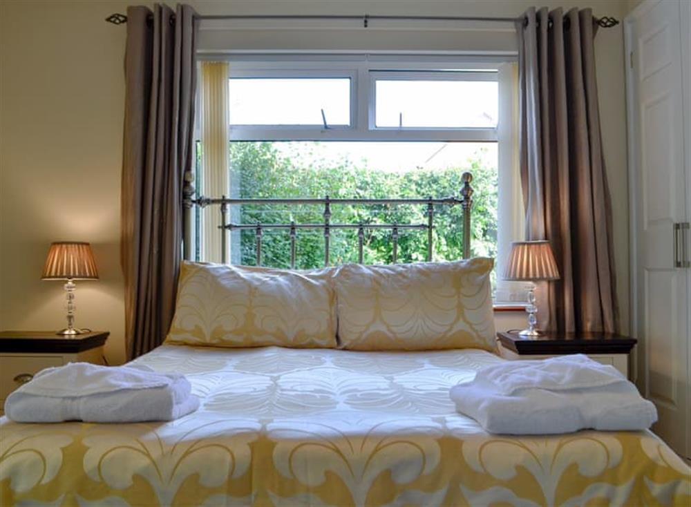 Well presented double bedroom at Tan Y Gaer in Llanilar, near Aberystwyth, Dyfed
