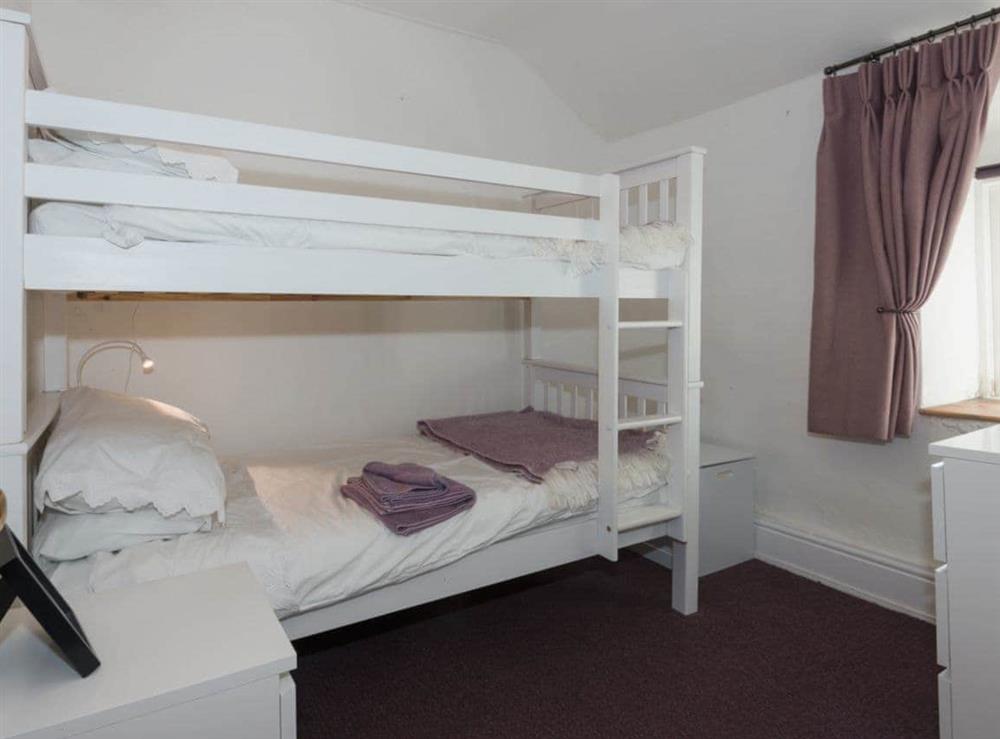 Bunk bedroom at Tan y Rhos in Manod, near Blaenau Ffestiniog, Gwynedd