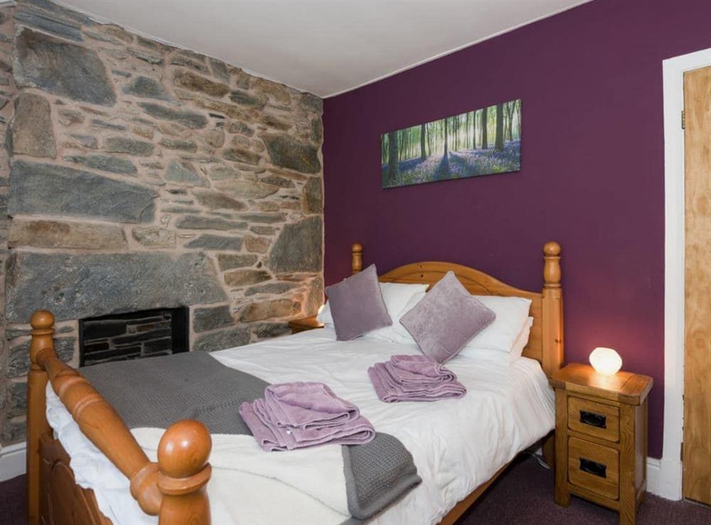 Double bedroom at Tan y Rhos in Manod, near Blaenau Ffestiniog, Gwynedd