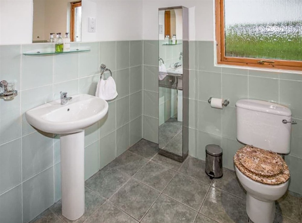 Bathroom at Tanglewood in Isle of Arran, Scotland