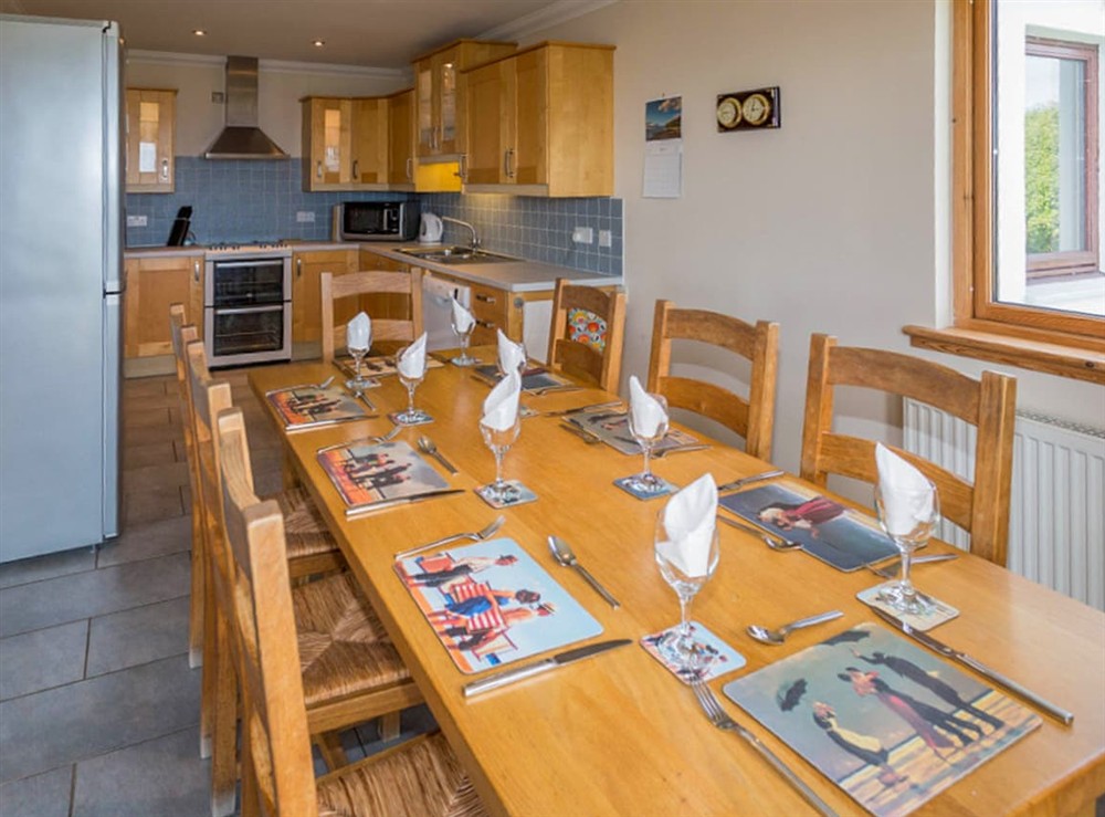 Dining Area at Tanglewood in Isle of Arran, Scotland