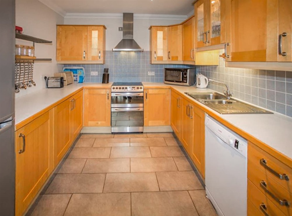 Kitchen at Tanglewood in Isle of Arran, Scotland