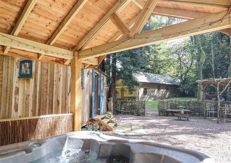 This is Tanglewood Shepherds Hut (photo 2) at Tanglewood Shepherds Hut, Leighton near Welshpool