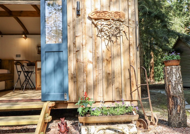This is Tanglewood Shepherds Hut at Tanglewood Shepherds Hut, Leighton near Welshpool
