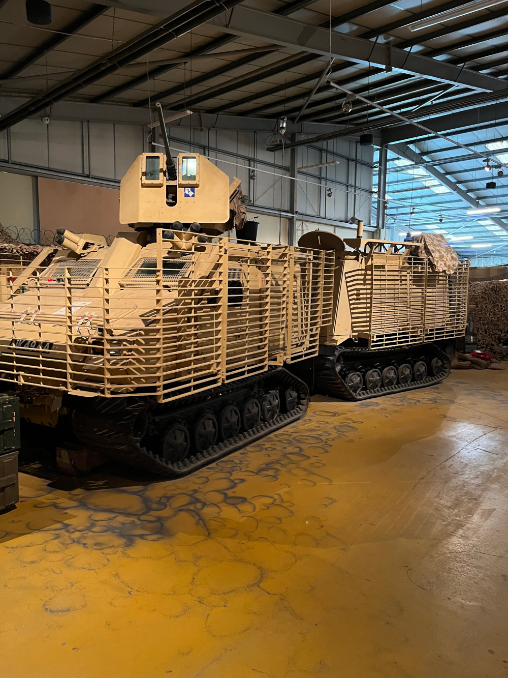 The Viking all-terrain vehicle from Afghanistan at Bovington Tank Museum