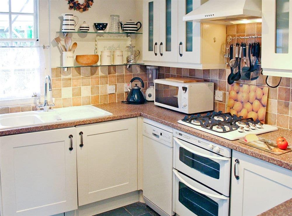 Kitchen at Tanner’s Cottage in Cockermouth, near Keswick, Cumbria