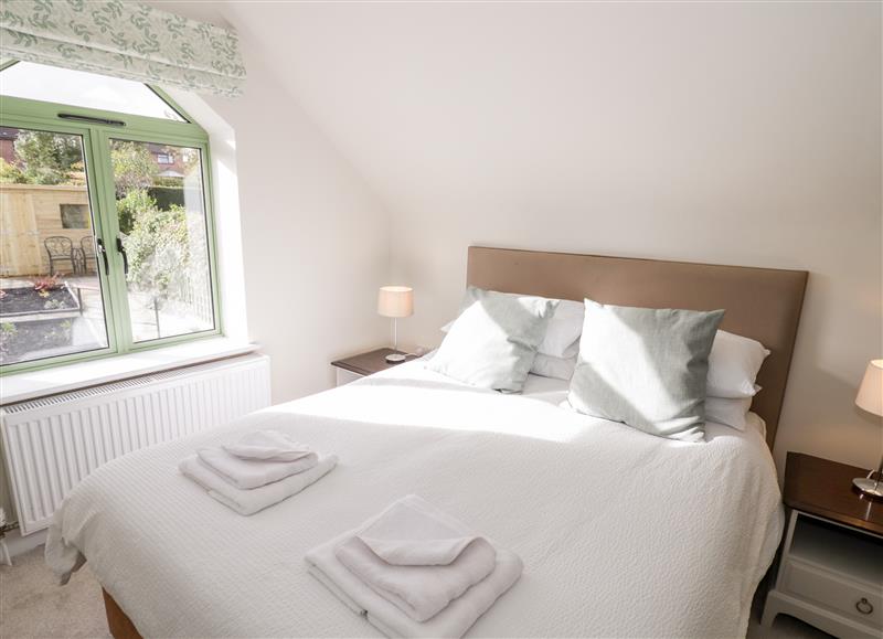 One of the bedrooms at Tannery Cottage, Much Wenlock