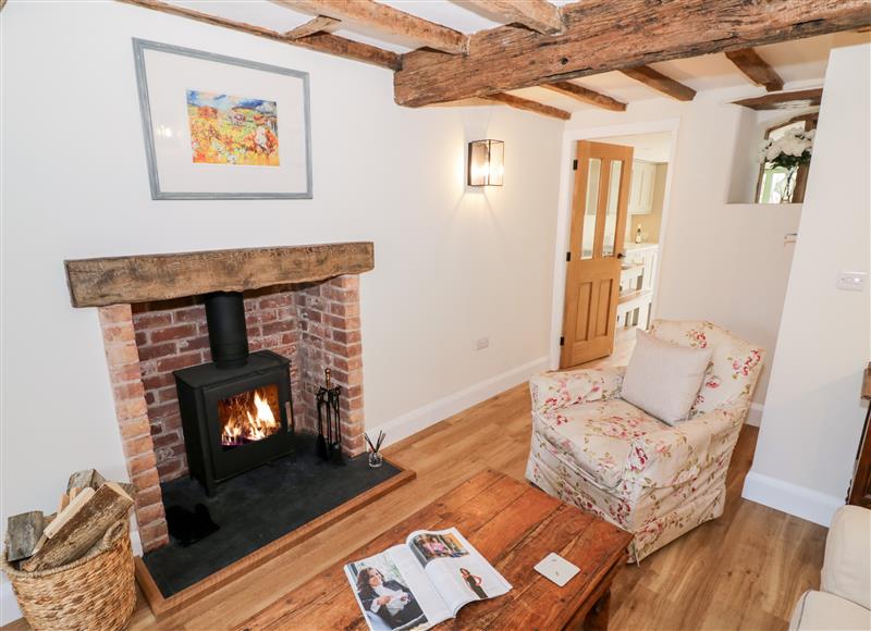 This is the living room at Tannery Cottage, Much Wenlock