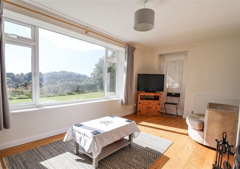 One of the bedrooms at Tapps Lodge, Brixton near Yealmpton