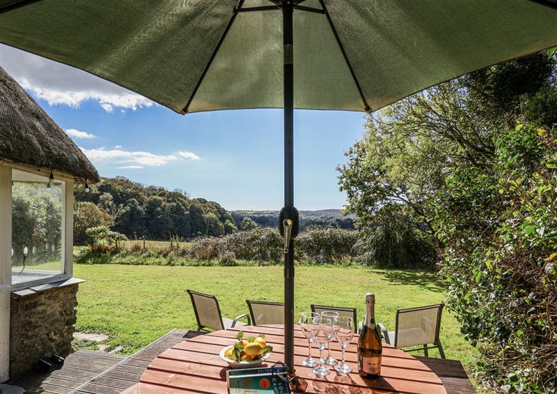 The setting at Tapps Lodge, Brixton near Yealmpton