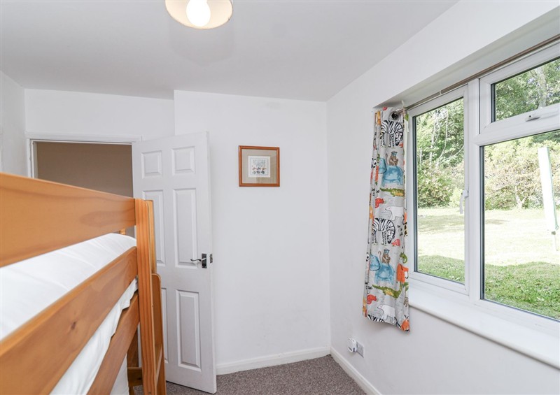 This is a bedroom at Tapps Lodge, Brixton near Yealmpton