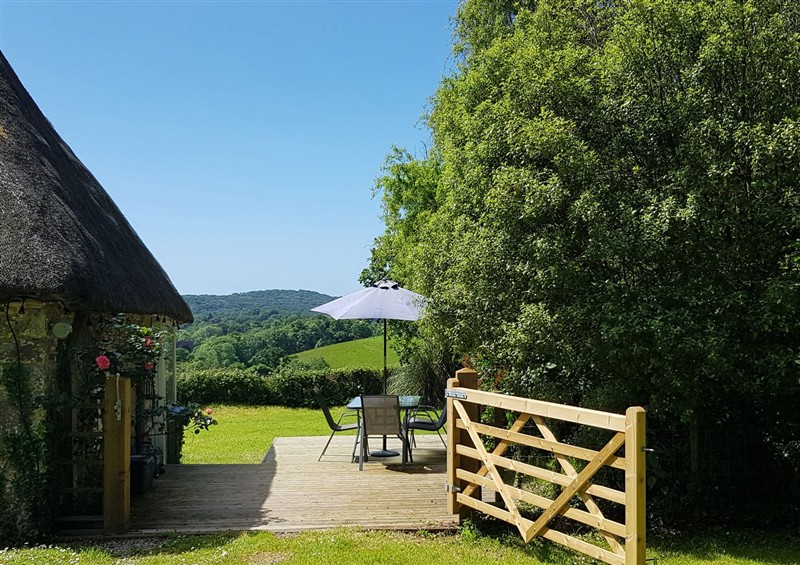 This is the garden at Tapps Lodge, Brixton near Yealmpton