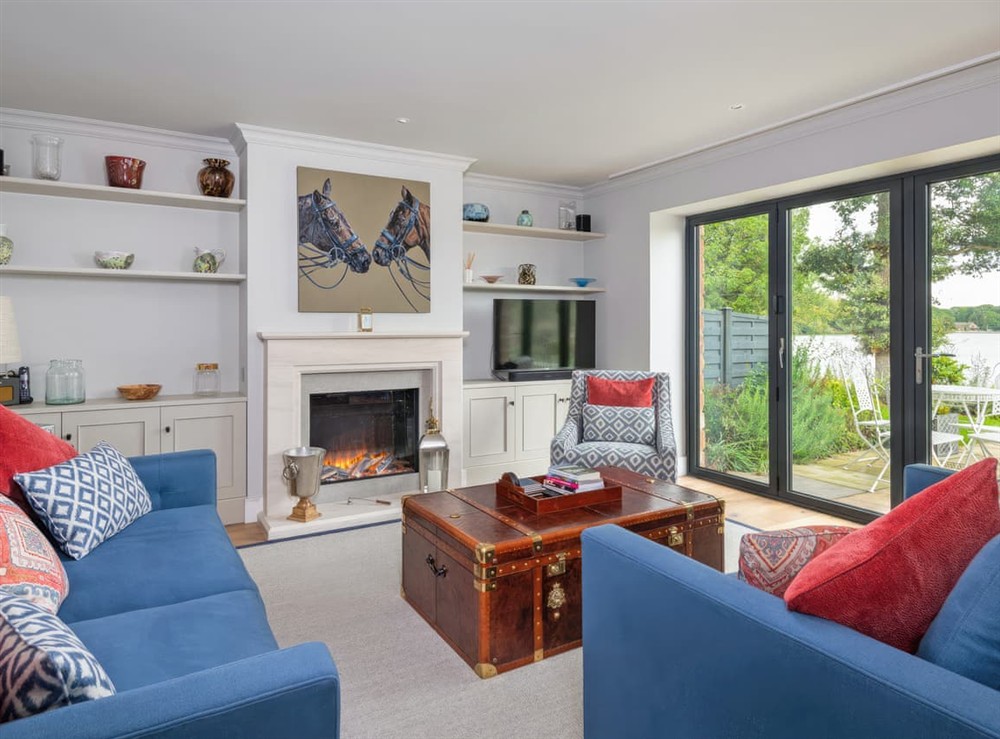Living room at Tarn End in Brampton, Cumbria