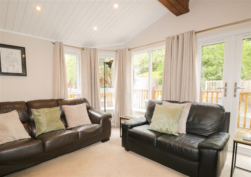Enjoy the living room at Tarn End Lodge, Windermere