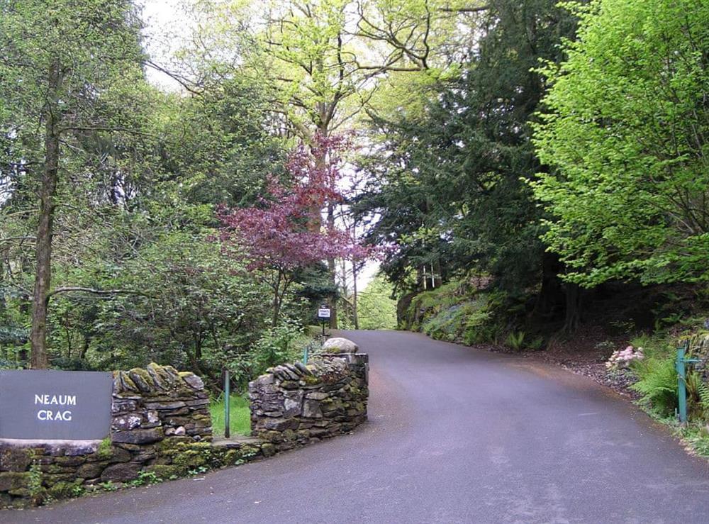 Driveway at Neaum Crag, 
