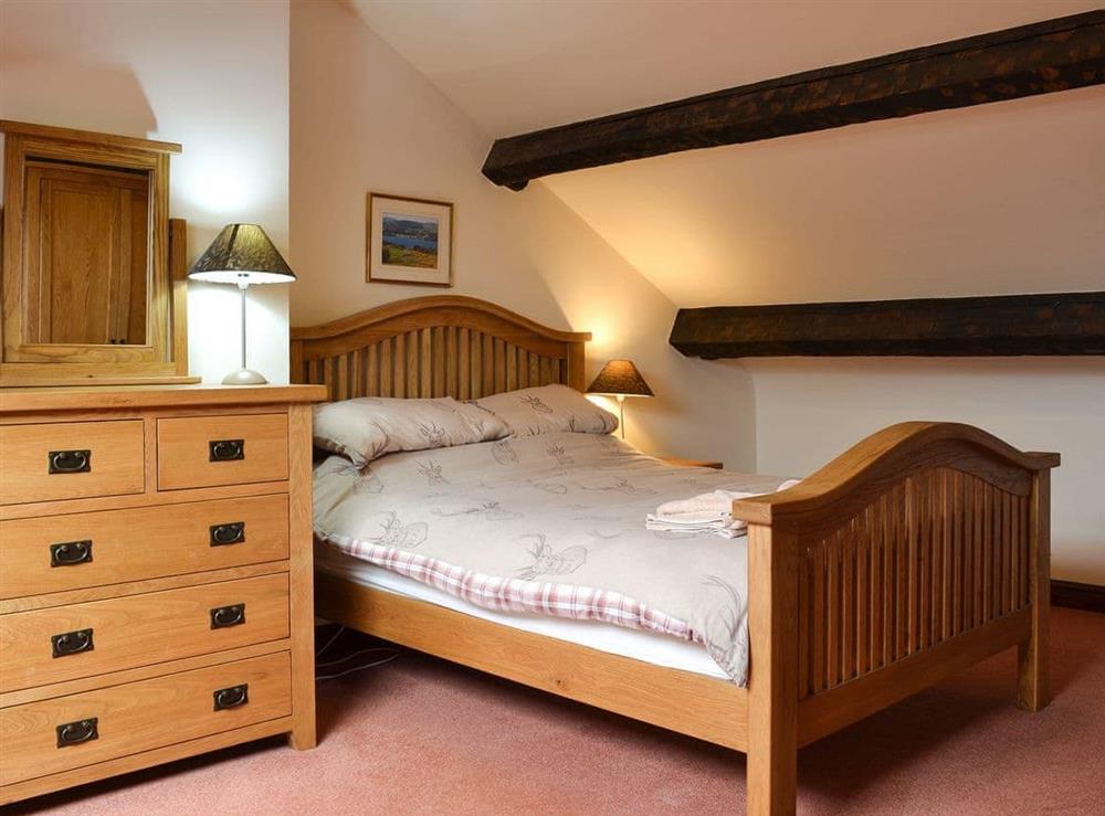 Double bedroom at Tarns Cottage in Hawkshead, Cumbria